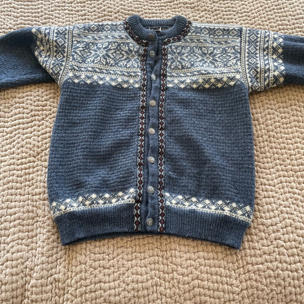 Dale Norway Knit Button-Up Cardigan